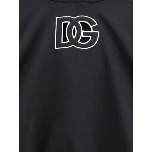 Dolce & Gabbana Black Cotton Sweatshirt