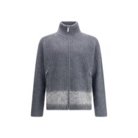Dsquared² Gray Wool Cardigan