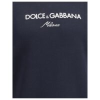 Dolce & Gabbana Blue Cotton Sweatshirt