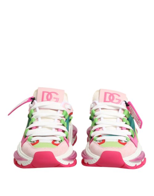 Dolce & Gabbana mitmevärvilised nahast Airmaster madalad tossud