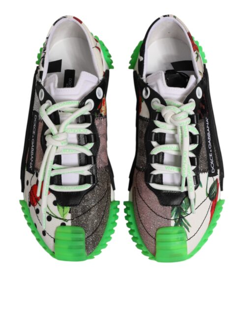 8870240.jpeg Dolce & Gabbana mitmevärvilised DG logoga leopardikirjaga kirsimustriga tossud