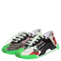 8870241.jpeg Dolce & Gabbana mitmevärvilised DG logoga leopardikirjaga kirsimustriga tossud