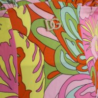 8901319.jpeg Dolce & Gabbana mitmevärviline lilleline siidist avar minikleit