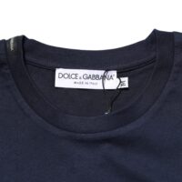 8975767.jpeg Dolce & Gabbana tumesinine meeste T-särk DG logoprindiga