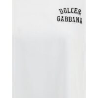 Dolce & Gabbana valge puuvillane T-särk