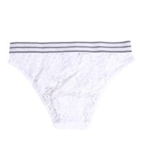 Dolce & Gabbana valged pitsilised logovööga aluspüksid