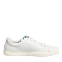 Dolce & Gabbana valged nahast madalad roositikandiga tossud