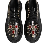 9007551.jpeg Dolce & Gabbana mustad kristallkaunistustega derby-kingad