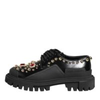 9007554.jpeg Dolce & Gabbana mustad kristallkaunistustega derby-kingad