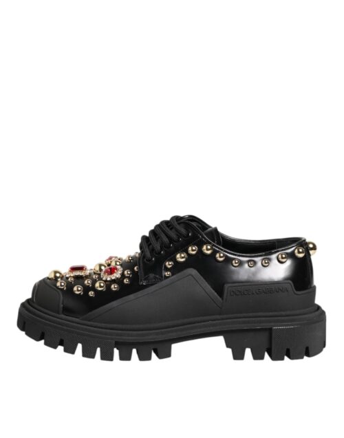 9007554.jpeg Dolce & Gabbana mustad kristallkaunistustega derby-kingad
