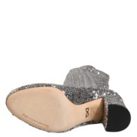 Dolce & Gabbana Hõbedased üle põlve saapad