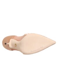 Dolce & Gabbana Cipria Nude satiinist võrkkangaga stiletto-kontskingad