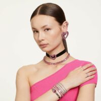 Swarovski naiste käevõru 5648936, ümar disain