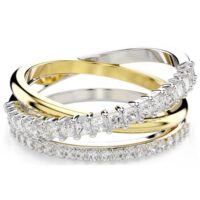 Swarovski hõbedane naiste sõrmus 5689730