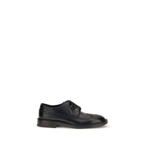Fratelli Rossetti Black Leather Oxfords And Derbies