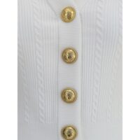 9024197.jpeg Balmain valge kardigan