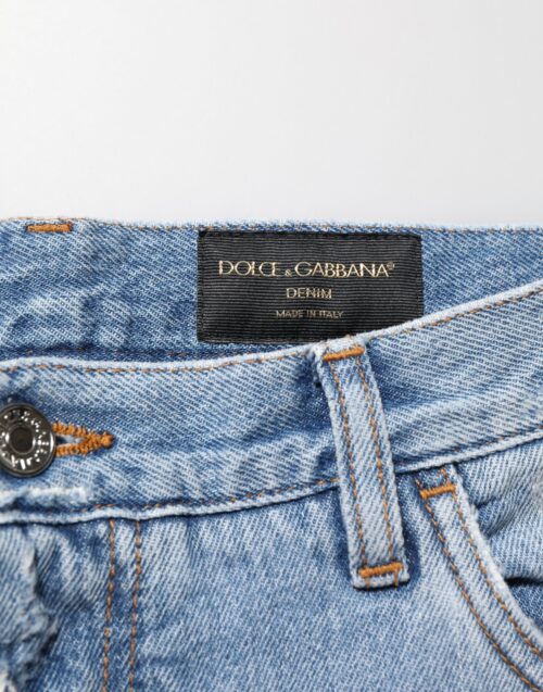 Dolce & Gabbana sinised katkised teksapüksid