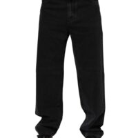 Dolce & Gabbana mustad meeste logo teksad, keskmine vöökoht