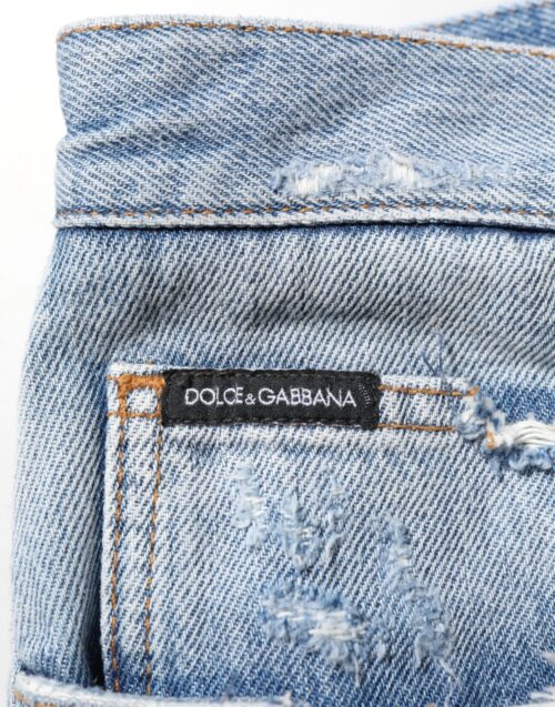 9046428.jpeg Dolce & Gabbana sinised kulutatud ja katkised teksapüksid