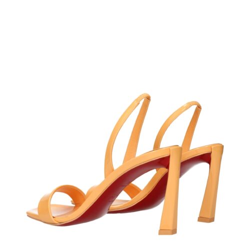 Christian Louboutin Oranžid stiletto-kontsaga sandaalid