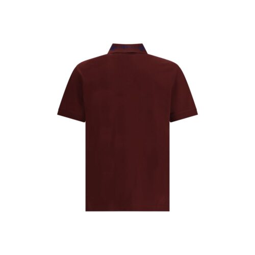 Alexander McQueen Bordeaux polo särk