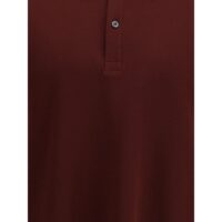 Alexander McQueen Bordeaux polo särk