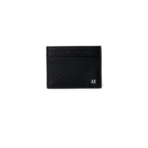 9070318.jpeg Armani Exchange Black Leather Wallet