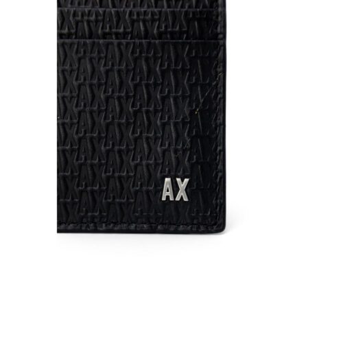 9070323.jpeg Armani Exchange Black Leather Wallet