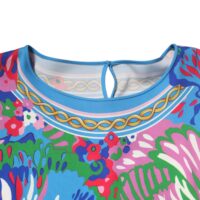 Dolce & Gabbana mitmevärvilise lilleprindiga tuunika pluus