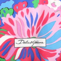 Dolce & Gabbana mitmevärvilise lilleprindiga tuunika pluus