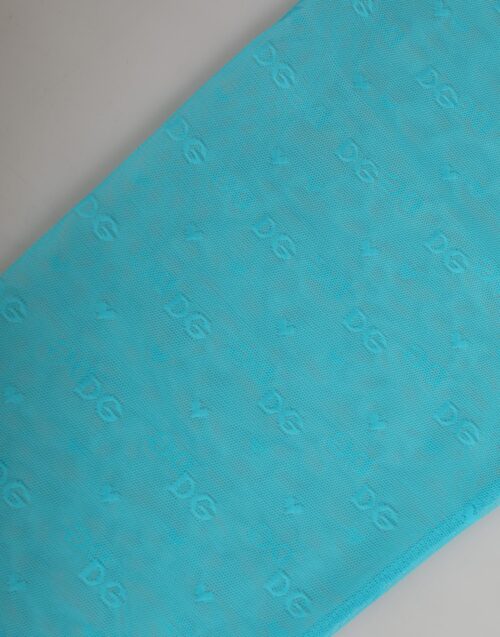 Dolce & Gabbana Light Blue logo pitsist midi aluspüksid