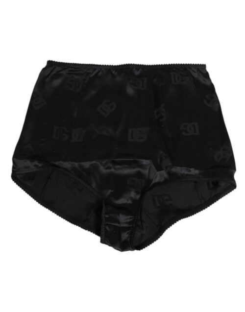 Dolce & Gabbana must siidist veniv kõrge vöökohaga korsettrihm