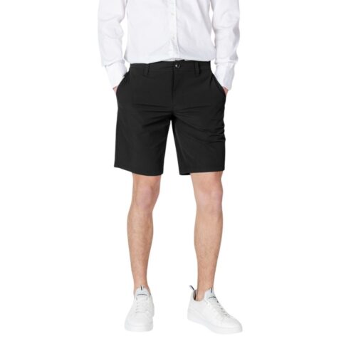 9108528.jpeg Armani Exchange Black Polyamide Bermuda Shorts