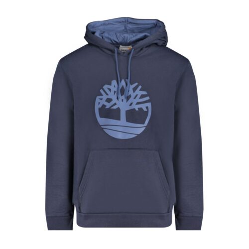Timberland Blue Cotton Men's Hoodie