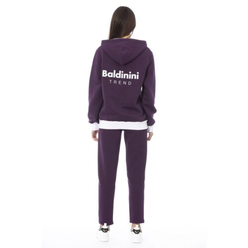 Baldinini Trend Purple Cotton naiste sviiter