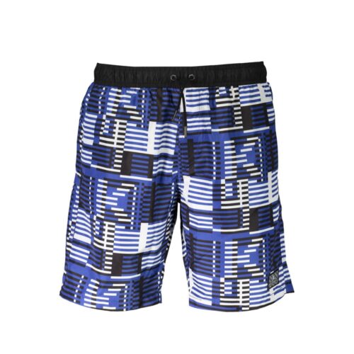 9135805.jpeg Karl Lagerfeld Blu Polyester Men's Swim Trunk