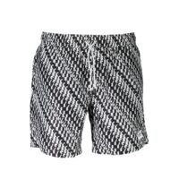 Karl Lagerfeld White Polyester Men's Swim Boxer