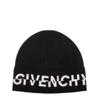 Givenchy Black Wool Beanie