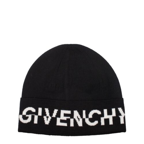 Givenchy Black Wool Beanie