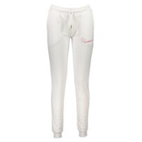 Cavalli Class White Cotton Women's Sweatpant