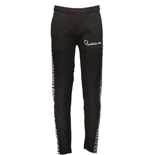 Cavalli Class Black Cotton Men's Sweatpants