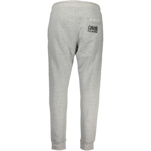 9149692.jpeg Cavalli Class Grigio Polyester Men's Sweatpant