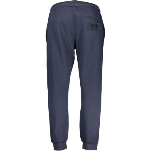 Cavalli Class Blu Polyester Men's Track Pant