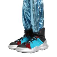 Dolce & Gabbana sinised paeltega üle põlve sokksaapad meestele