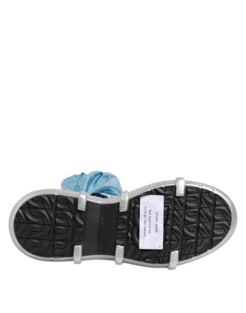 Dolce & Gabbana sinised paeltega üle põlve sokksaapad meestele