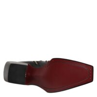 Dolce & Gabbana mustad kristallidega meeste lühikesed saapad