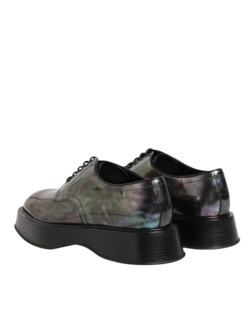 Dolce & Gabbana mitmevärvilised paeltega meeste pidulikud Derby kingad