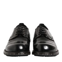 Dolce & Gabbana mustad neetidega meeste pidulikud Derby kingad