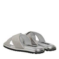 9180895.jpeg Dolce & Gabbana hõbedased strassidega plätud