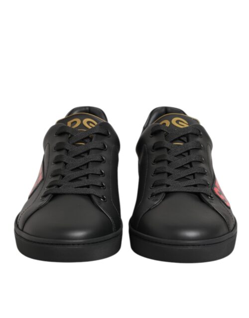 9183557.jpeg Dolce & Gabbana Black Street Life Low Top Men Sneakers Shoes